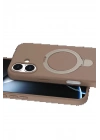 BFS Apple iPhone 16 Regal Magsafe Standlı Kapak - Çöl Titanyum
