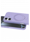 BFS  Apple iPhone 16 Regal Magsafe Standlı Kapak - Lila