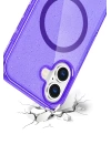 BFS  Apple iPhone 16 Star Magsafe Kapak - Mor