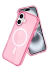 BFS  Apple iPhone 16 Star Magsafe Kapak - Pembe