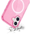 BFS  Apple iPhone 16 Star Magsafe Kapak - Pembe