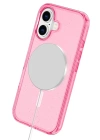 BFS  Apple iPhone 16 Star Magsafe Kapak - Pembe