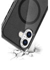 BFS  Apple iPhone 16 Star Magsafe Kapak - Siyah