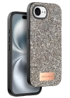 BFS  Apple iPhone 16E Bright Simli Kapak - Çöl Titanyum