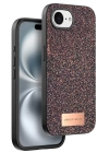 BFS  Apple iPhone 16E Bright Simli Kapak - Derin Mor