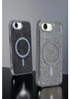BFS  Apple iPhone 16E Helen Magsafe Kapak - Lacivert