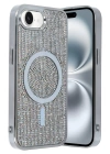 BFS  Apple iPhone 16E Helen Magsafe Kapak - Rainbow