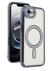 BFS  Apple iPhone 16E Joke Simli Magneticsafe Kılıf - Siyah