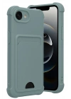 BFS  Apple iPhone 16E Kelvin Kartvizitli Silikon - Açık Yeşil