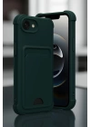 BFS Apple iPhone 16E Kelvin Kartvizitli Silikon - Derin Mor