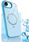 BFS Apple iPhone 16E Live Diamond Magsafe Kapak - Sarı