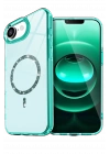 BFS  Apple iPhone 16E Live Diamond Magsafe Kapak - Yeşil