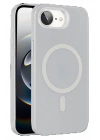 BFS Apple iPhone 16E Tuna PC Slim Magsafe Kapak - Şeffaf