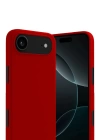 BFS Apple iPhone 17 Air First Silikon - Kırmızı
