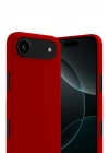 BFS  Apple iPhone 17 Air First Silikon - Kırmızı