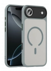 BFS  Apple iPhone 17 Air Megane Magsafe Kapak - Titan Gri