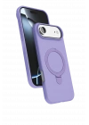 BFS  Apple iPhone 17 Air Regal Magsafe Standlı Kapak - Lila