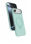 BFS  Apple iPhone 17 Air Regal Magsafe Standlı Kapak - Su Yeşili