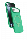 BFS  Apple iPhone 17 Air Regal Magsafe Standlı Kapak - Yeşil