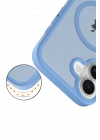 BFS  Apple iPhone 17 Jota Magsafe Kapak - Açık Mavi