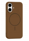 BFS  Apple iPhone 17 Jully Magsafe Kapak - Kahverengi
