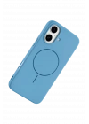 BFS  Apple iPhone 17 Jully Magsafe Kapak - Mavi
