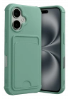 BFS  Apple iPhone 17 Kelvin Kartvizitli Silikon - Açık Yeşil