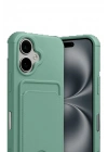 BFS Apple iPhone 17 Kelvin Kartvizitli Silikon - Açık Yeşil
