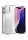 BFS Apple iPhone 17 Lüx Şeffaf Silikon - Şeffaf