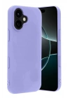 BFS Apple iPhone 17 Nano içi Kadife Silikon - Lila