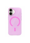 BFS  Apple iPhone 17 PC Blank Magsafe Kapak - Pembe