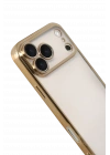 BFS  Apple iPhone 17 Pro  Lensli Silikon - Gold