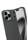 BFS Apple iPhone 17 Pro Max Auto Focus Karbon Kapak - Gri