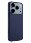 BFS Apple iPhone 17 Pro Max First Silikon - Lacivert