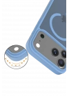 BFS  Apple iPhone 17 Pro Max Jota Magsafe Kapak - Açık Mavi