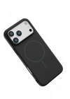 BFS  Apple iPhone 17 Pro Max Jully Magsafe Kapak - Siyah