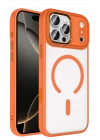 BFS  Apple iPhone 17 Pro Max Terea Magsafe Kapak - Turuncu