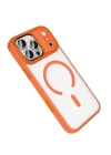 BFS Apple iPhone 17 Pro Terea Magsafe Kapak - Turuncu