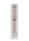 BFS  Apple Watch 38mm Karo Motif Kordon - Pembe