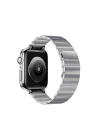 BFS  Apple Watch 38mm KR404 Huks Kordon - Gümüş