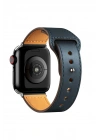 BFS  Apple Watch 38mm KR415 Luaz Deri Kordon - Lacivert