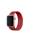 BFS  Apple Watch 38mm Metal Mıknatıslı Kordon - Kırmızı