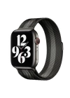 BFS  Apple Watch 38mm Metal Mıknatıslı Kordon - Siyah-Beyaz
