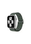 BFS  Apple Watch 38mm Star Kordon - Zigzag Yeşil-Siyah
