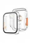 BFS  Apple Watch 41mm Watch 49mm Kasa Dönüştürücü ve Ekran Koruyucu - Şeffaf