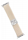 BFS  Apple Watch 42mm Forest Kumaş Kordon - Krem