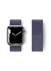 BFS  Apple Watch 42mm Hasırlı Cırtcırtlı Kordon - Lacivert