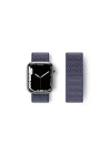 BFS  Apple Watch 42mm Hasırlı Cırtcırtlı Kordon - Lacivert