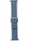BFS  Apple Watch 42mm Magnus Mıknatıslı Silikon Kordon - Mavi