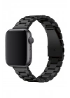 BFS  Apple Watch 42mm Metal Baklalı Kordon - Siyah